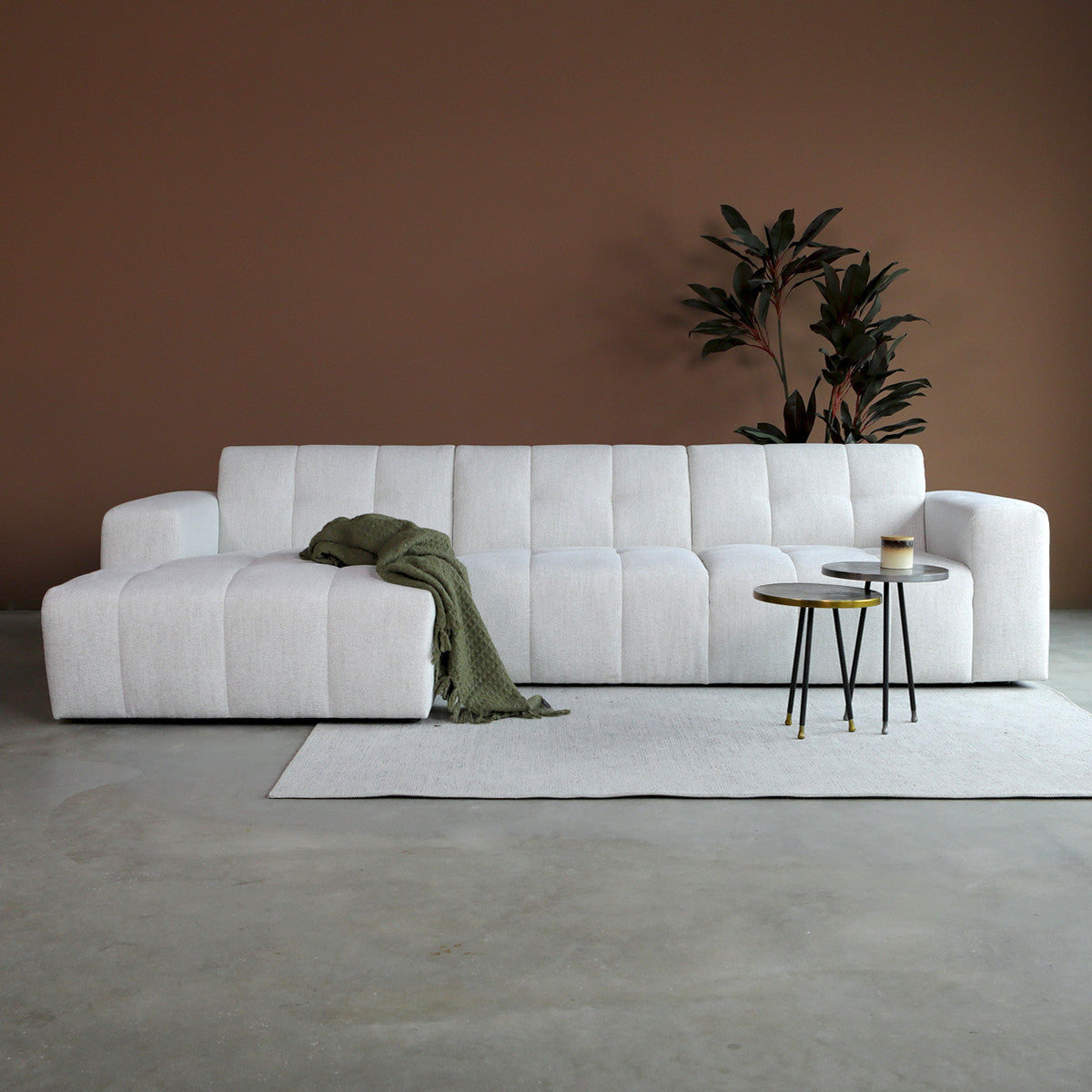 PEPP interiors WAVE met chaise longue links - Modesto 492